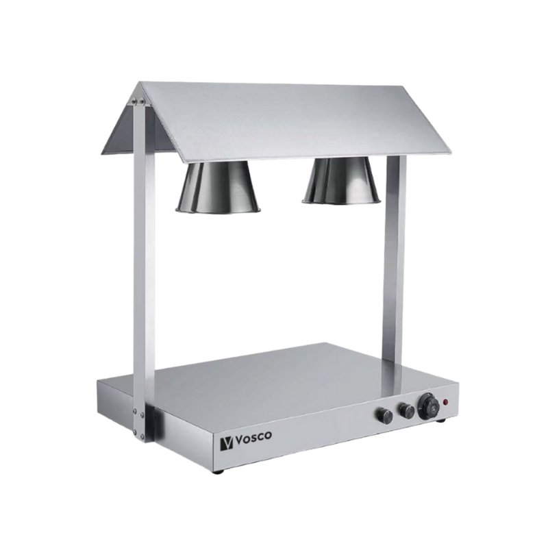 Vosco VLM-2S İki Isıtıcı Lambalı Sıcak Teşhir Ünitesi